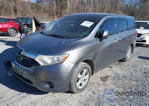 2015 Nissan Quest Sv from USA, damaged, VIN JN8AE2KPXF9125477